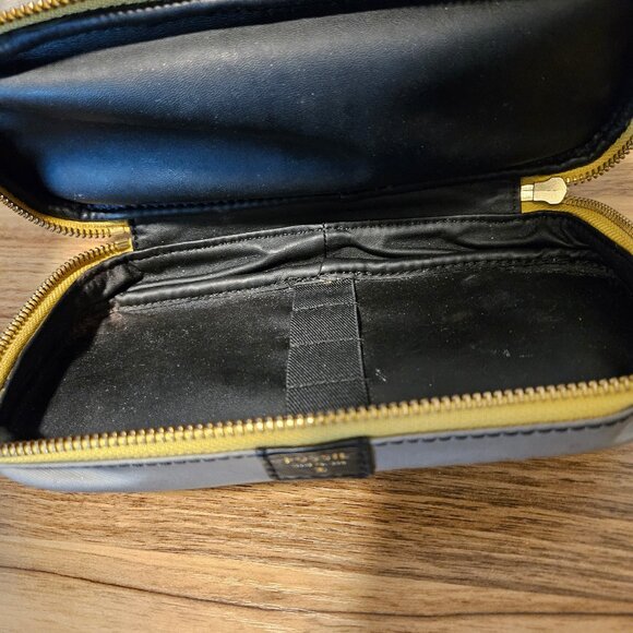 Fossil Floral Makeup / Toiletry Bag – Dual Zip Travel Organizer - Picture 4 of 4